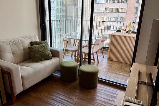 Kitnet/Studio à venda com 1 quarto, 38m² em Indianópolis, São Paulo