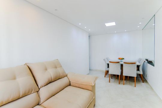 Sala de apartamento à venda com 2 quartos, 64m² em Macedo, Guarulhos