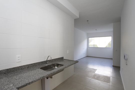 Cozinha de apartamento para alugar com 3 quartos, 68m² em Palmeiras, Belo Horizonte