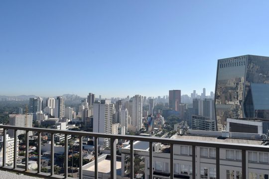 Vista do Rooftop de apartamento para alugar com 1 quarto, 25m² em Pinheiros, São Paulo