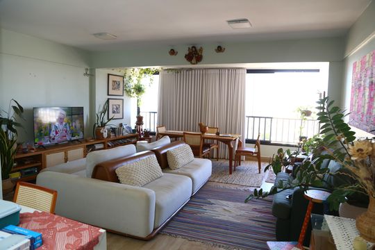 Sala de apartamento à venda com 3 quartos, 90m² em Setor Leste Vila Nova, Goiânia