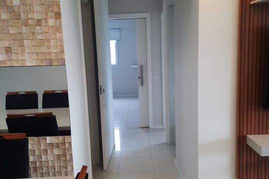 Corredor de apartamento para alugar com 3 quartos, 90m² em Barra da Tijuca, Rio de Janeiro