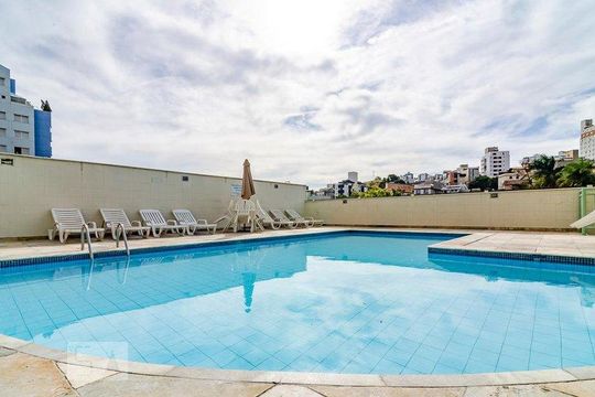 Área comum - Piscina de apartamento para alugar com 2 quartos, 75m² em Ipiranga, Belo Horizonte