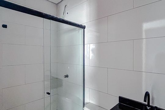 Banheiro de apartamento para alugar com 2 quartos, 40m² em Chácara Santo Antônio (zona Leste), São Paulo