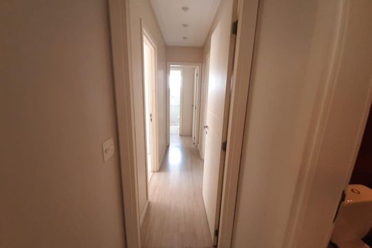 Corredor de apartamento para alugar com 3 quartos, 128m² em Vila Olímpia, São Paulo
