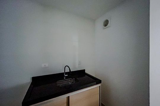 Cozinha e Área de Serviço de apartamento para alugar com 1 quarto, 30m² em Vila Carrão, São Paulo
