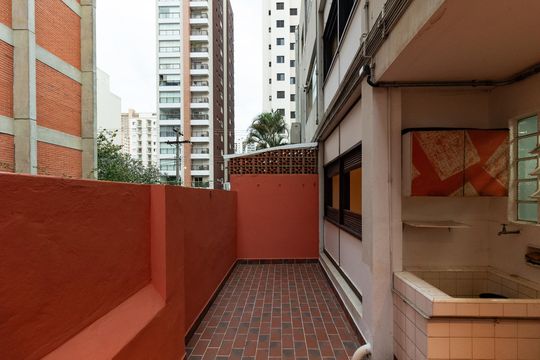Quintal de apartamento à venda com 2 quartos, 78m² em Perdizes, São Paulo