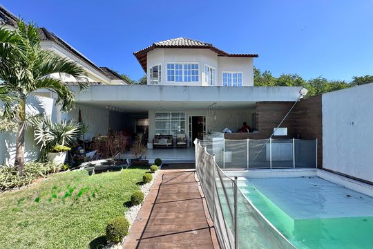 Área externa de casa de condomínio à venda com 4 quartos, 232m² em Vargem Grande, Rio de Janeiro
