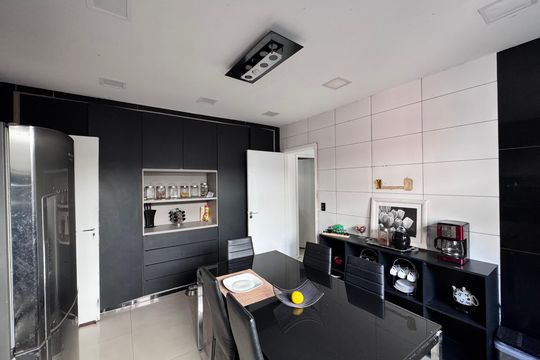 Cozinha de casa de condomínio à venda com 4 quartos, 232m² em Vargem Grande, Rio de Janeiro