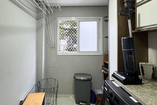 Área de Serviço de apartamento à venda com 3 quartos, 100m² em Nova Petrópolis, São Bernardo do Campo