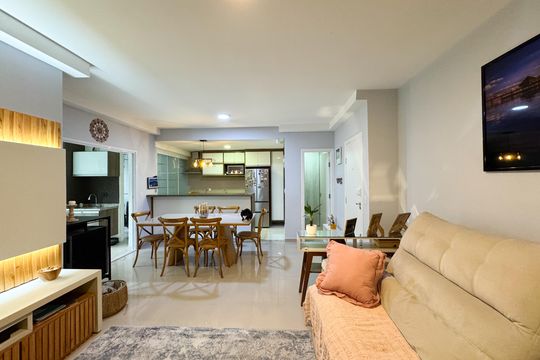 Sala de apartamento à venda com 3 quartos, 100m² em Nova Petrópolis, São Bernardo do Campo