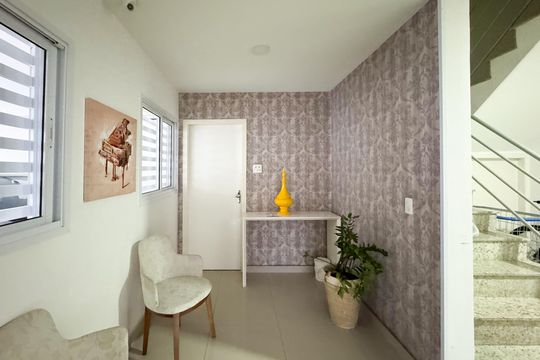 Área comum - Hall de apartamento à venda com 3 quartos, 100m² em Nova Petrópolis, São Bernardo do Campo