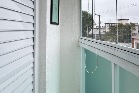 Sacada - Suíte 3 de apartamento à venda com 3 quartos, 100m² em Nova Petrópolis, São Bernardo do Campo