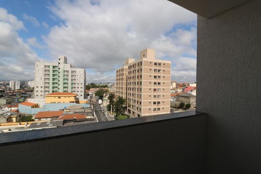 Varanda da Sala de apartamento à venda com 2 quartos, 39m² em Vila Alpina, São Paulo