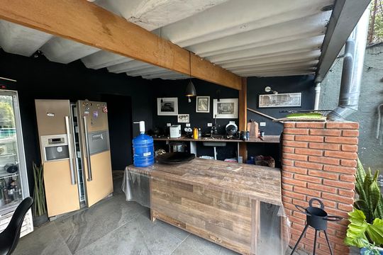 Área gourmet de casa de condomínio à venda com 2 quartos, 160m² em Vila Velha, Santana de Parnaíba