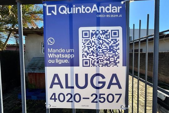 Placa de casa para alugar com 1 quarto, 35m² em Rio dos Sinos, São Leopoldo