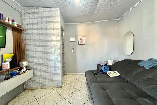Sala de casa para alugar com 2 quartos, 90m² em Vila Campestre, São Paulo
