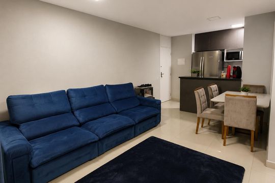 Sala de apartamento à venda com 2 quartos, 67m² em Utinga, Santo André