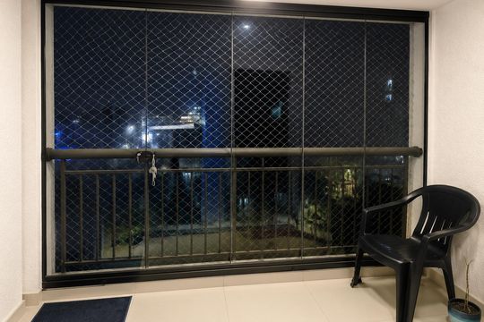 Varanda da Sala de apartamento à venda com 2 quartos, 67m² em Utinga, Santo André