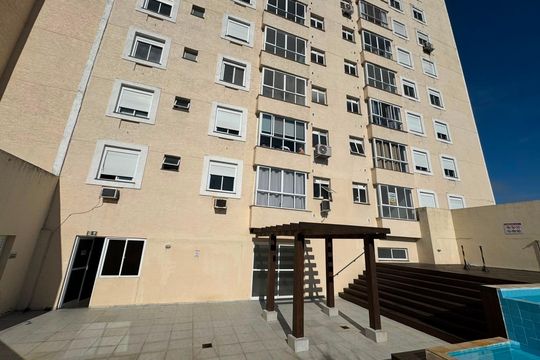 Fachada de apartamento à venda com 2 quartos, 56m² em Cavalhada, Porto Alegre
