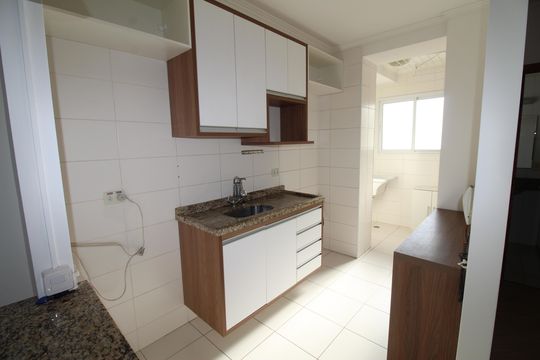 Cozinha de apartamento para alugar com 2 quartos, 57m² em Floradas de São José, São José dos Campos