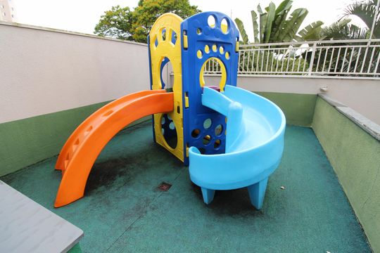 Área comum - Playground de apartamento para alugar com 2 quartos, 57m² em Floradas de São José, São José dos Campos