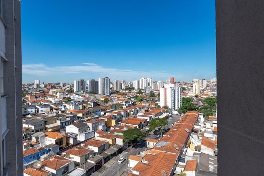 Vista da Sala  de apartamento à venda com 2 quartos, 70m² em Vila Santa Catarina, São Paulo