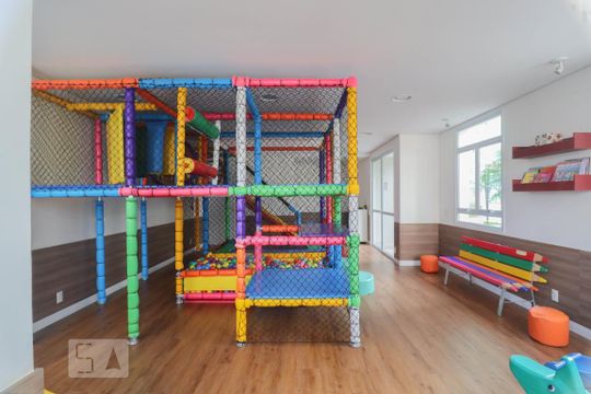 Area Comum - Brinquedoteca de apartamento para alugar com 2 quartos, 49m² em Jardim Flor da Montanha, Guarulhos