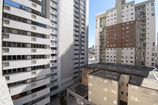 Vista do Studio de kitnet/studio para alugar com 1 quarto, 31m² em Centro, Curitiba