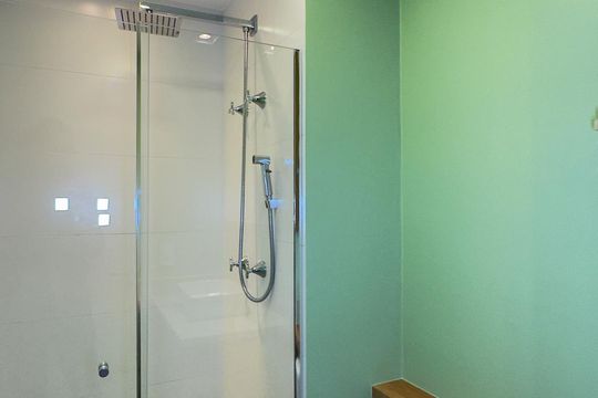 Banheiro de apartamento para alugar com 1 quarto, 37m² em Santo Amaro, São Paulo