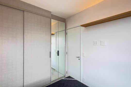 Quarto de apartamento para alugar com 1 quarto, 37m² em Santo Amaro, São Paulo