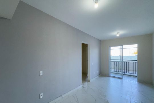 Sala de apartamento para alugar com 2 quartos, 52m² em Jardim Campestre, São Bernardo do Campo