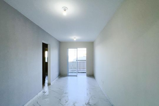 Sala de apartamento para alugar com 2 quartos, 52m² em Jardim Campestre, São Bernardo do Campo