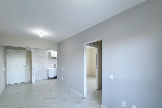 Sala de apartamento para alugar com 2 quartos, 52m² em Jardim Campestre, São Bernardo do Campo