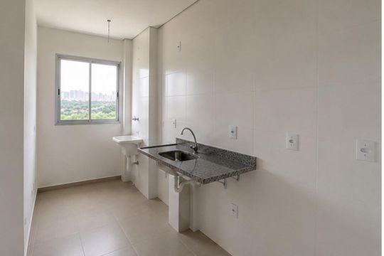 Cozinha de apartamento para alugar com 1 quarto, 35m² em Centro Histórico, Porto Alegre