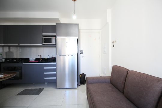 Sala de apartamento para alugar com 2 quartos, 49m² em Vila Andrade, São Paulo