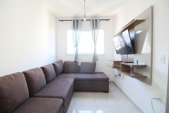Sala de apartamento para alugar com 2 quartos, 49m² em Vila Andrade, São Paulo