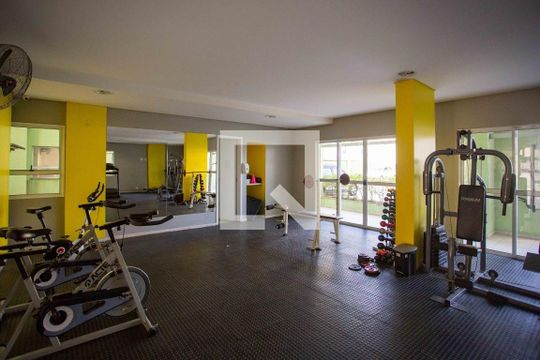 Área comum - Academia de apartamento para alugar com 2 quartos, 54m² em Alves Dias, São Bernardo do Campo