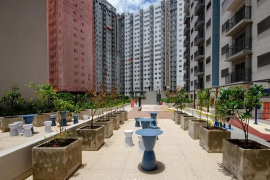 Área comum de apartamento para alugar com 2 quartos, 41m² em Vila Albertina, São Paulo