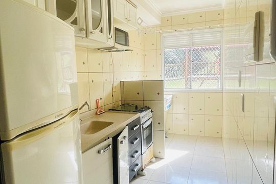 Cozinha de apartamento para alugar com 2 quartos, 50m² em Jardim Isis, Cotia