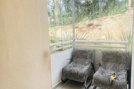 Varanda de apartamento para alugar com 2 quartos, 50m² em Jardim Isis, Cotia