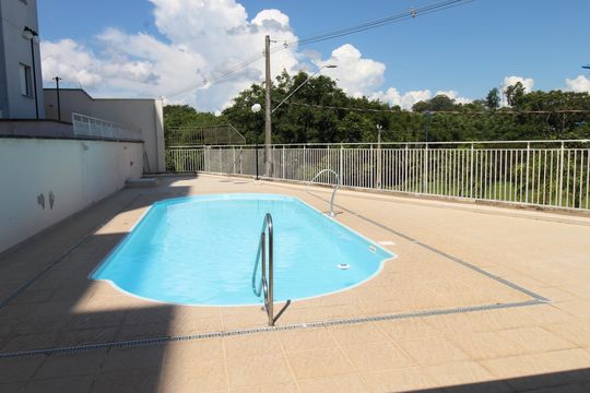Área comum - Piscina de apartamento para alugar com 2 quartos, 48m² em Vila Iracema, São José dos Campos