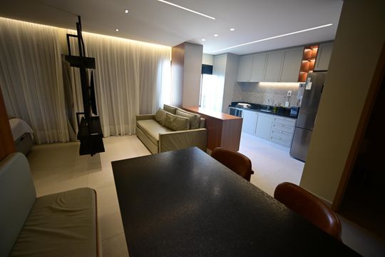 Apartamento para alugar com 1 quarto, 48m² em Setor Marista, Goiânia
