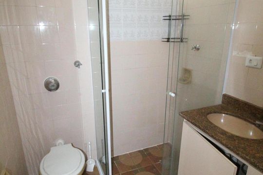 Banheiro social de apartamento para alugar com 2 quartos, 83m² em Jardim Sao Dimas, São José dos Campos