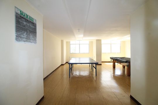 Área comum - Sala de Jogos de apartamento para alugar com 1 quarto, 42m² em Jardim Vale Paraiso, São José dos Campos