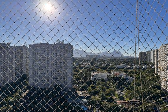 Varanda de apartamento para alugar com 1 quarto, 60m² em Barra da Tijuca, Rio de Janeiro