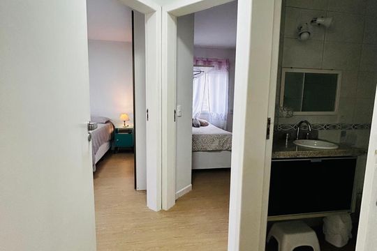 Corredor de apartamento para alugar com 2 quartos, 59m² em Lagoa Pequena, Florianópolis
