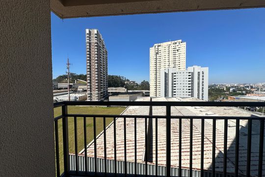 Varanda da Sala de apartamento à venda com 3 quartos, 73m² em Tamboré, Barueri