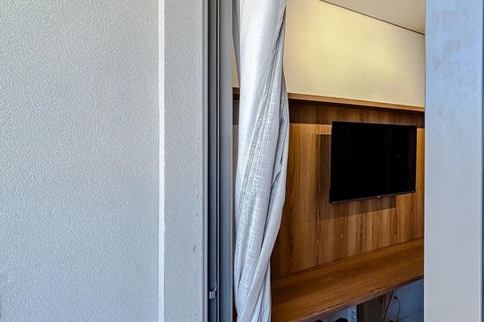 Varanda de kitnet/studio à venda com 1 quarto, 39m² em Vila Gomes Cardim, São Paulo
