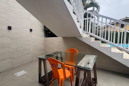Varanda de casa de condomínio para alugar com 1 quarto, 70m² em São Cristóvão, Salvador